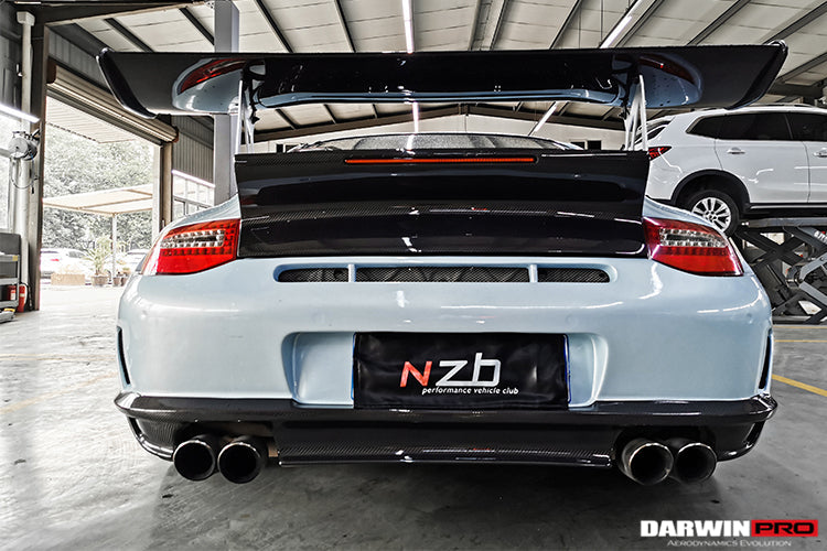 2009-2012 Porsche 911 997.2 Carrera/S/4S GT3 Style Rear Bumper - DarwinPRO Aerodynamics