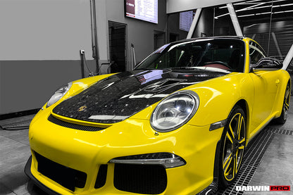2005-2012 Porsche 911 997 Carrera/S/4S & 06-12 Cayman 987 GT2RS Style Hood - DarwinPRO Aerodynamics