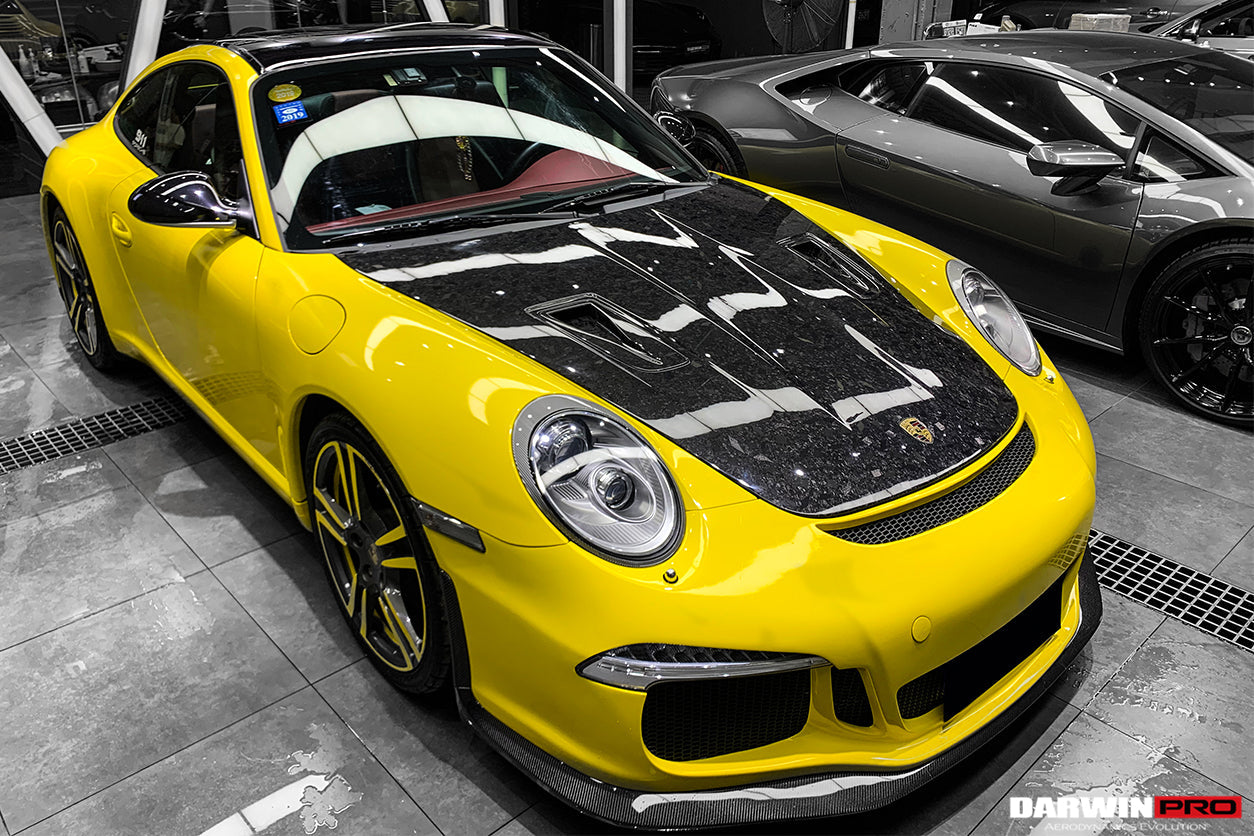 2005-2012 Porsche 911 997 Carrera/S/4S & 06-12 Cayman 987 GT2RS Style Hood - DarwinPRO Aerodynamics