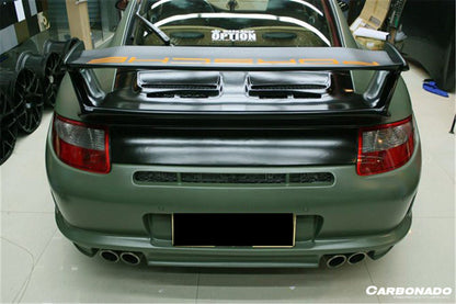 2005-2012 Porsche 911 997 Carrera & S GT3 Style Trunk Spoiler Wing - Carbonado