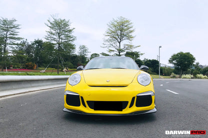 2009-2012 Porsche 911 997.2 Carrera/S/4S 991GT3 Style Front Bumper - DarwinPRO Aerodynamics