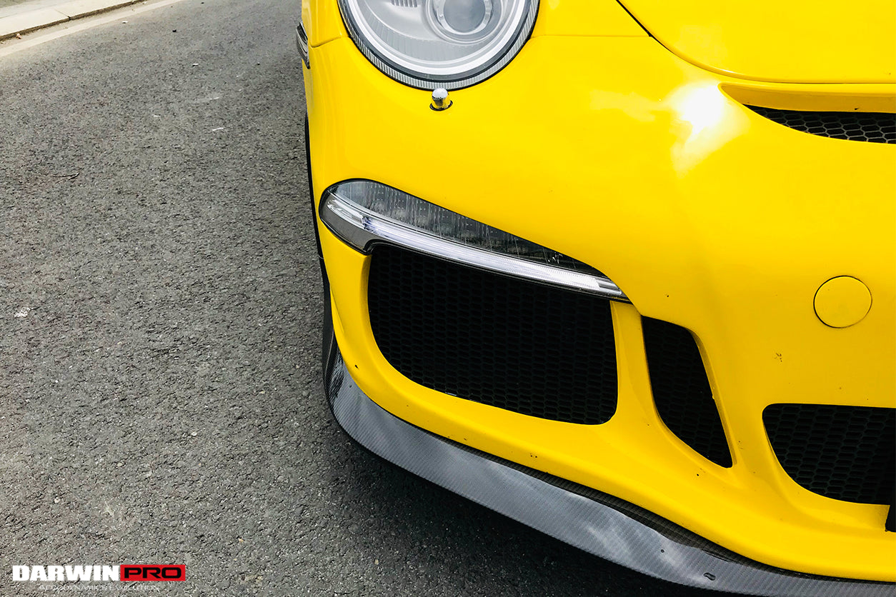 2009-2012 Porsche 911 997.2 Carrera/S/4S 991GT3 Style Front Bumper - DarwinPRO Aerodynamics