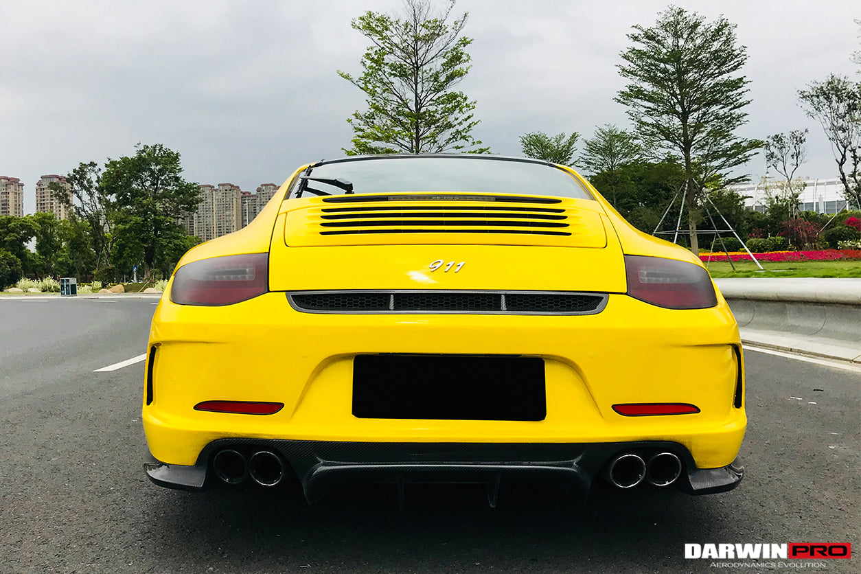 2009-2012 Porsche 911 997.2 Carrera/S 991GT3 Style Rear Bumper - DarwinPRO Aerodynamics