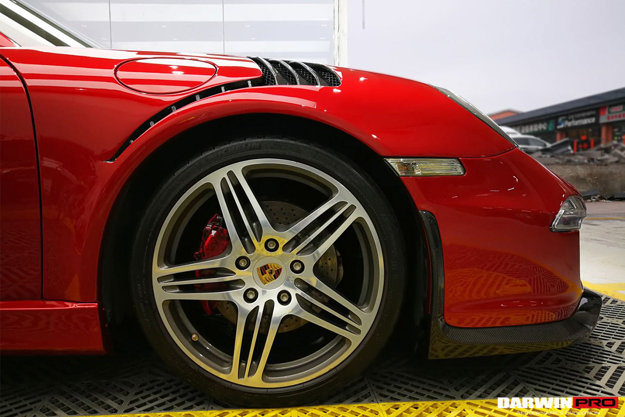 2009-2012 Porsche 911 997.2 Carrera/S/4S 991GT3RS Style Front Fender - DarwinPRO Aerodynamics