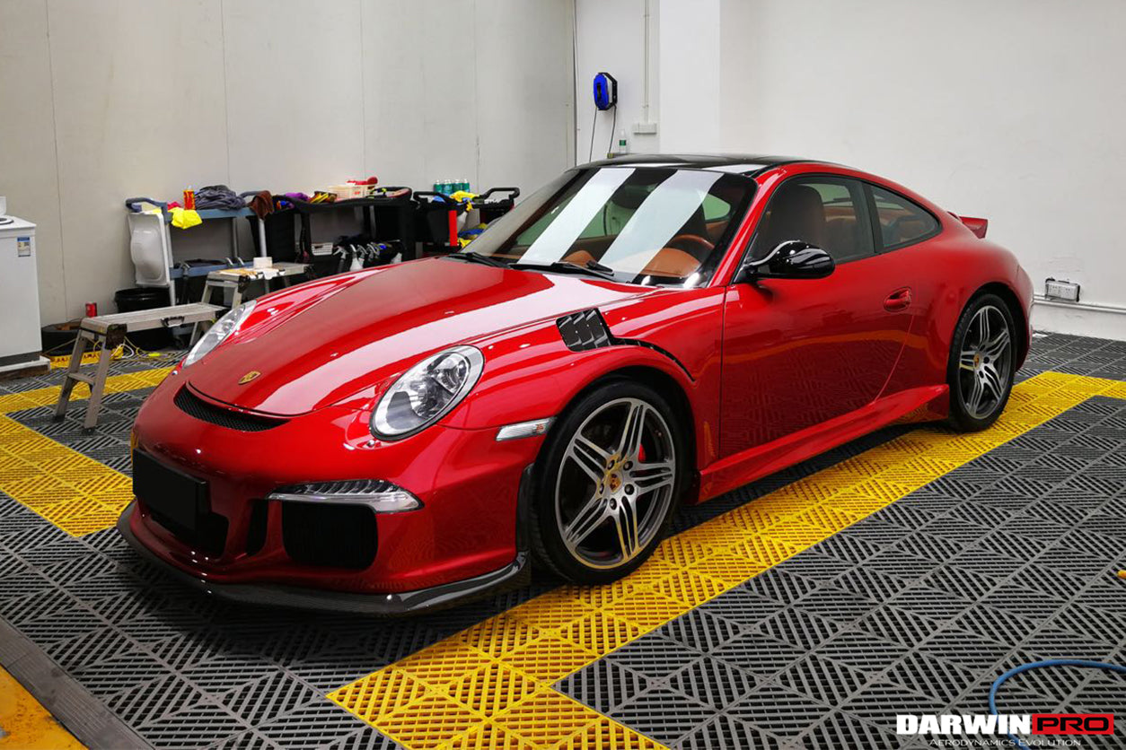 2009-2012 Porsche 911 997.2 Carrera/S/4S 991GT3RS Style Front Fender - DarwinPRO Aerodynamics