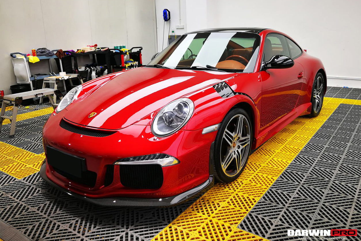 2009-2012 Porsche 911 997.2 Carrera/S/4S 991GT3 Style Front Bumper - DarwinPRO Aerodynamics