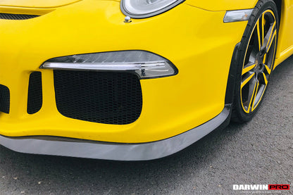 2009-2012 Porsche 911 997.2 Carrera/S/4S 991GT3 Style Front Bumper - DarwinPRO Aerodynamics