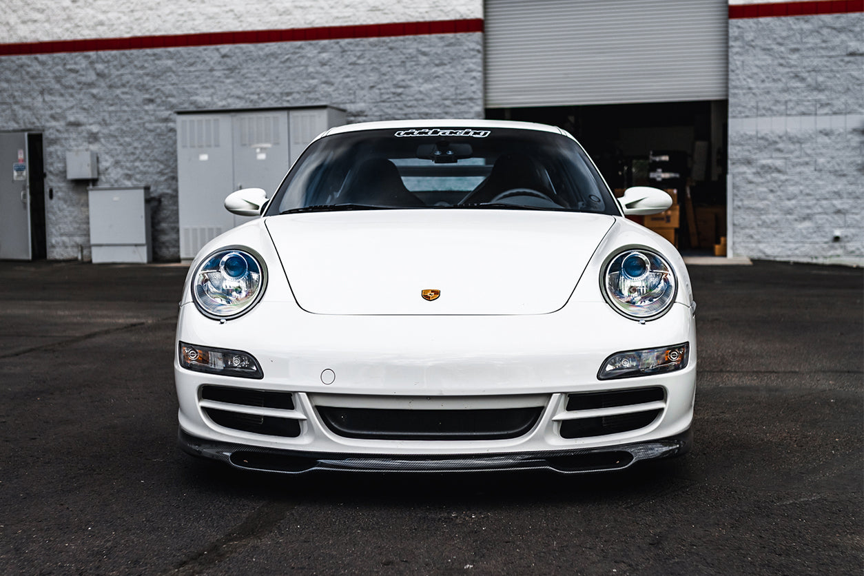 2005-2008 Porsche 911 997.1 Carrera & S & 4S EM Style Front Lip - Carbonado