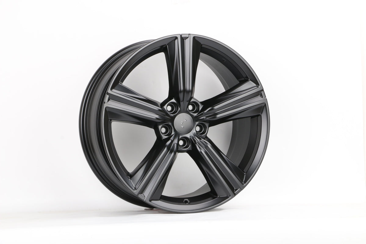 E324 Satin Black 19x8.5 ET50 5.114 - Square Set (4 Wheels)