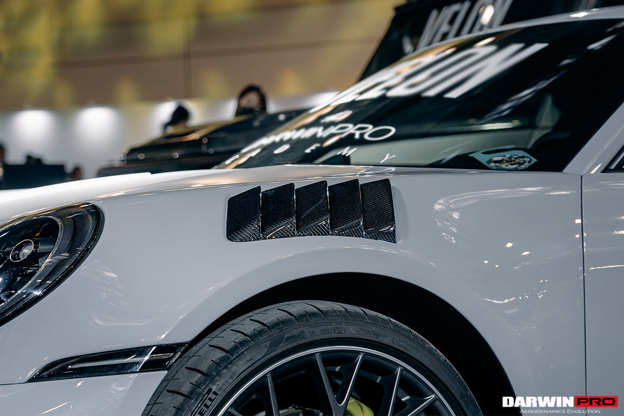 2019-2023 Porsche 911 992 Carrera S/4/4S/Targa/Cabriolet BKSS Style Front Fender - DarwinPRO Aerodynamics