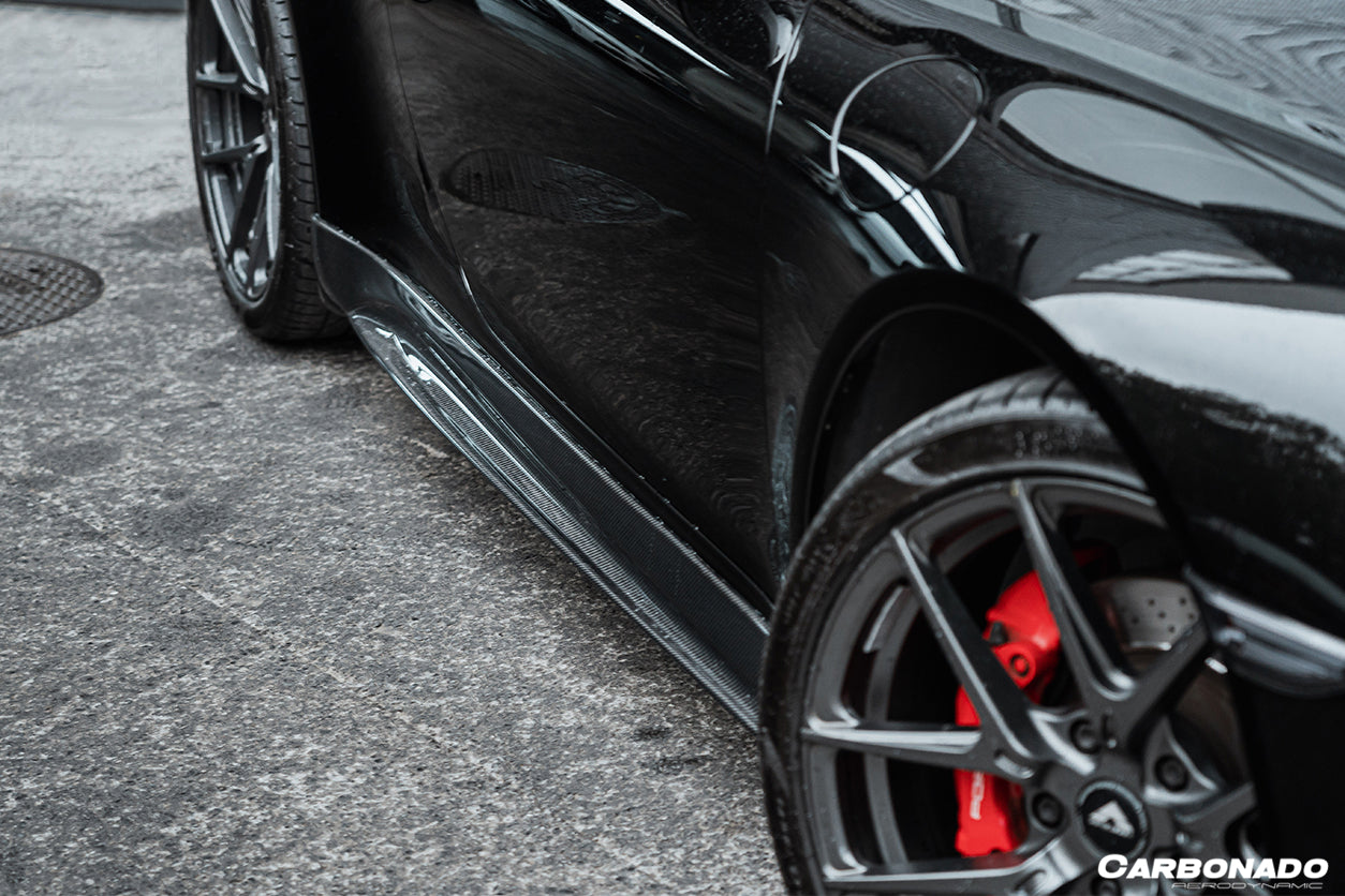 2012-2015 Porsche 911 991.1 Carrera/S VRS Style Side Skirts - Carbonado