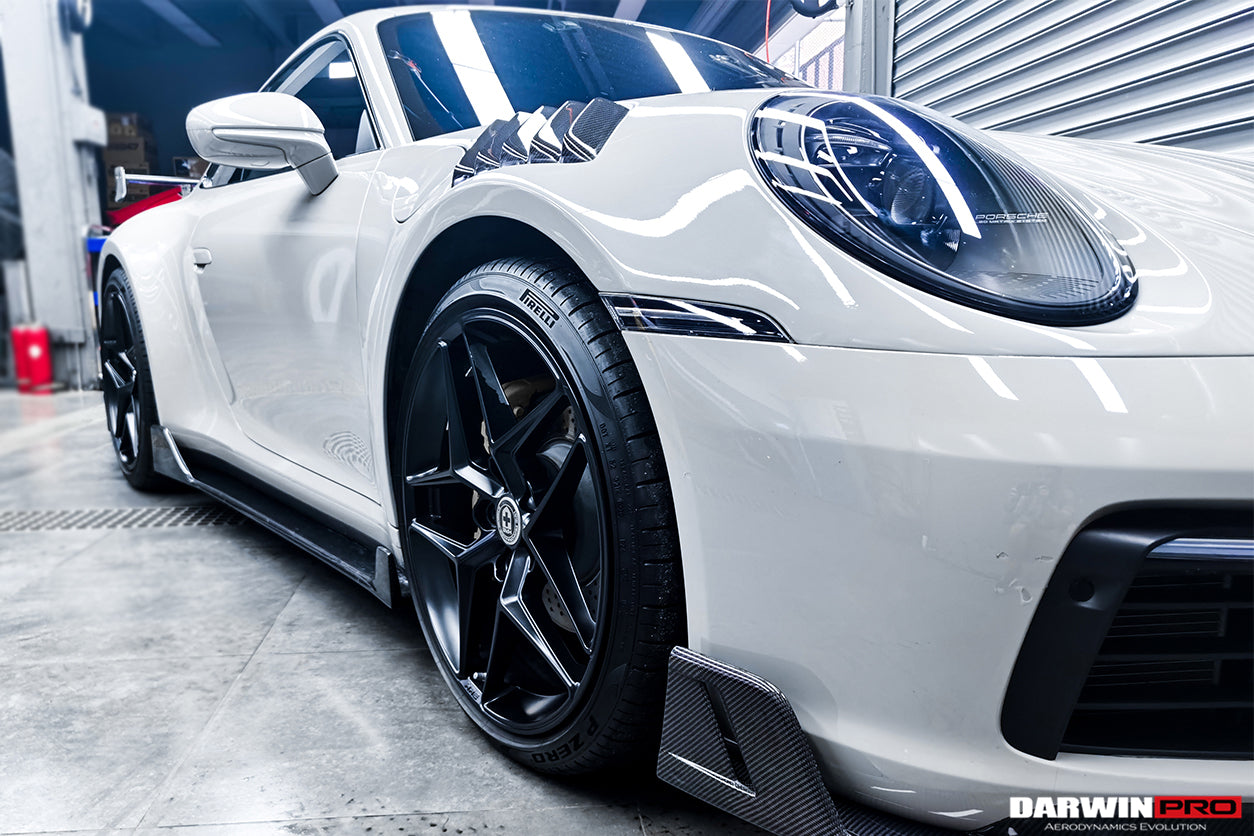 2019-2023 Porsche 911 992 Carrera S/4/4S/Targa/Cabriolet BKSS Style Side Skirts - DarwinPRO Aerodynamics
