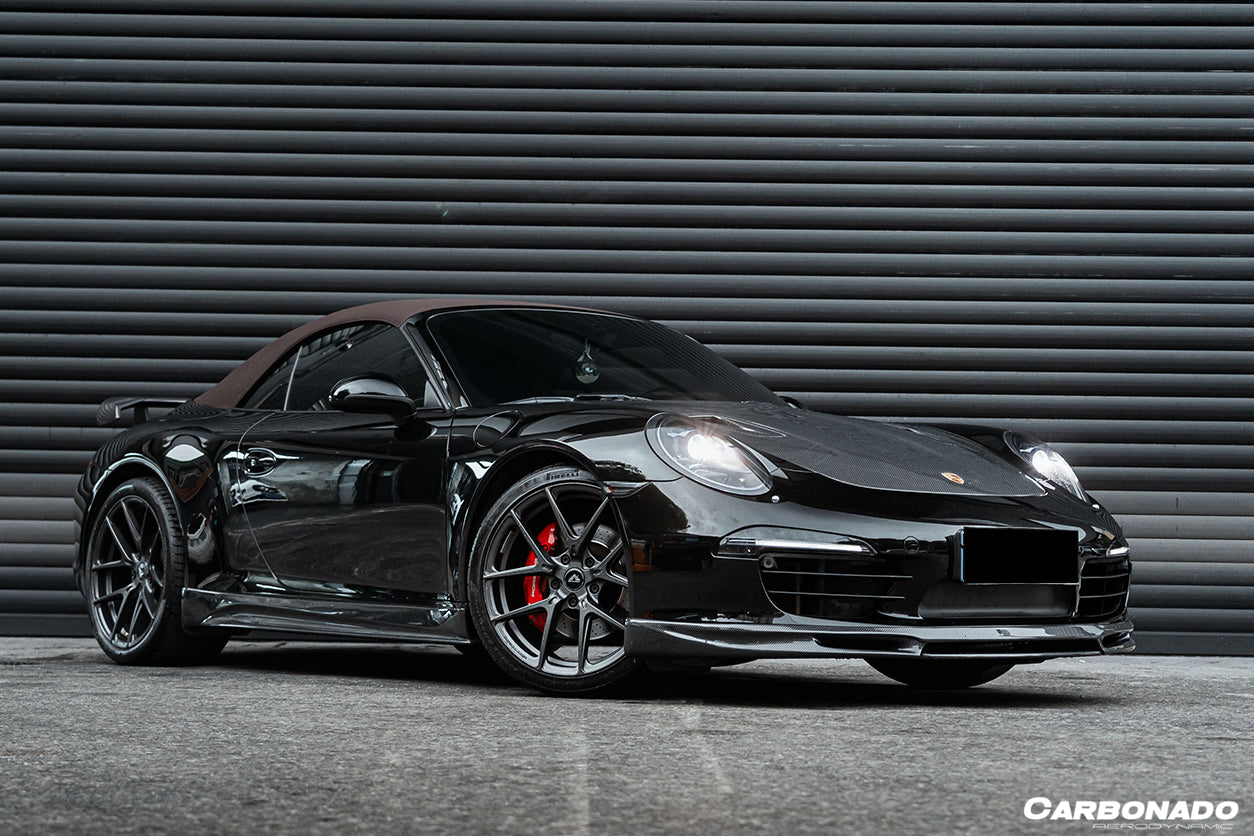 2012-2015 Porsche 911 991.1 Carrera/S VRS Style Side Skirts - Carbonado