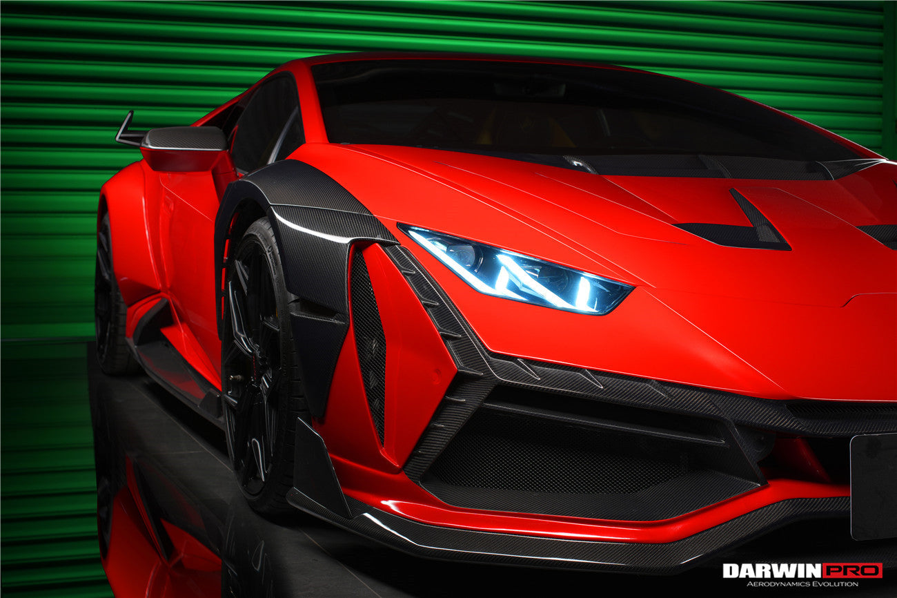 2015-2022 Lamborghini Huracan LP610 & LP580 & EVO BKSSII Style Hood - DarwinPRO Aerodynamics