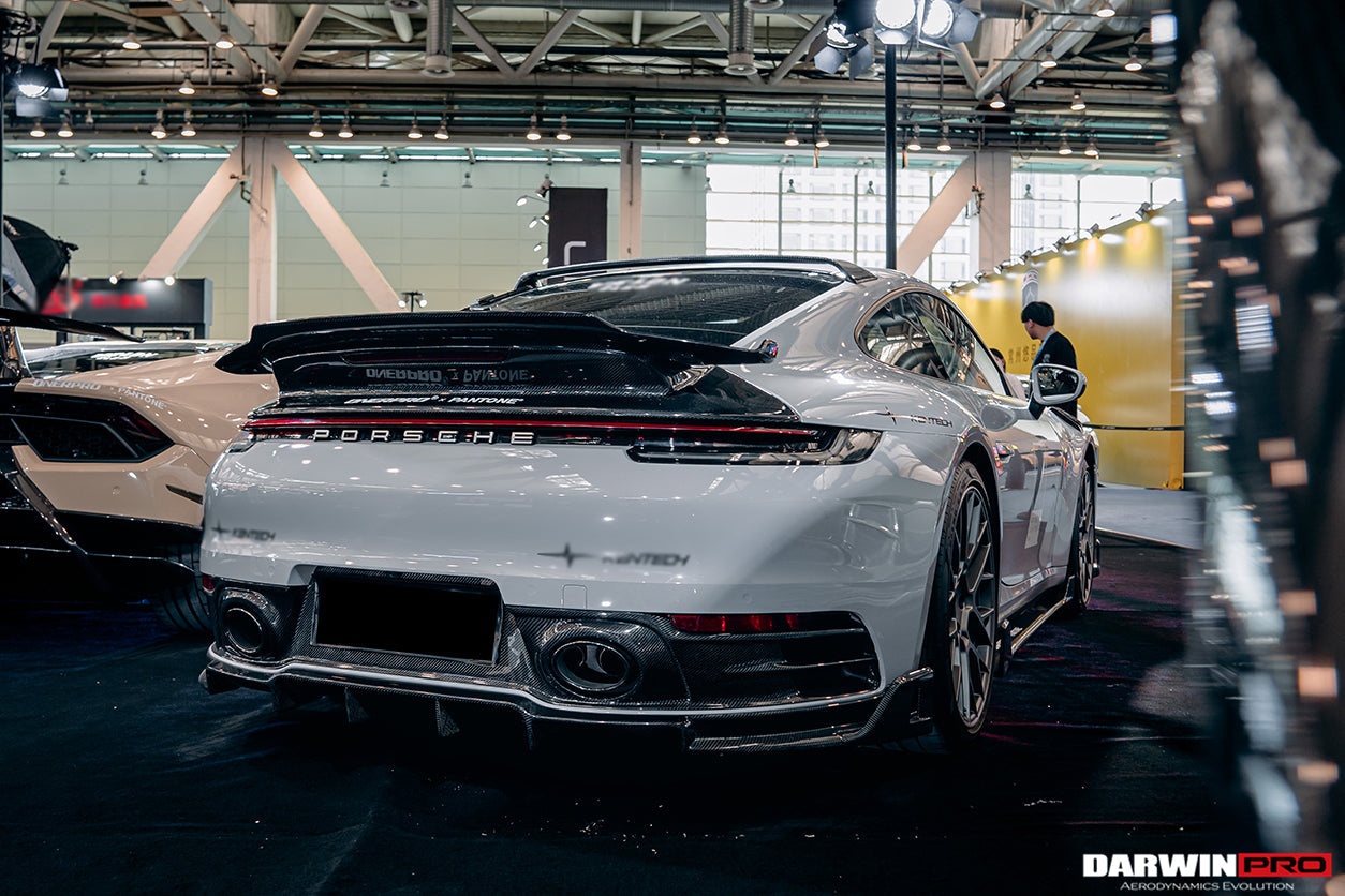 2019-2023 Porsche 911 992 Carrera S/4/4S BKSSII Style Trunk Wing - DarwinPRO Aerodynamics