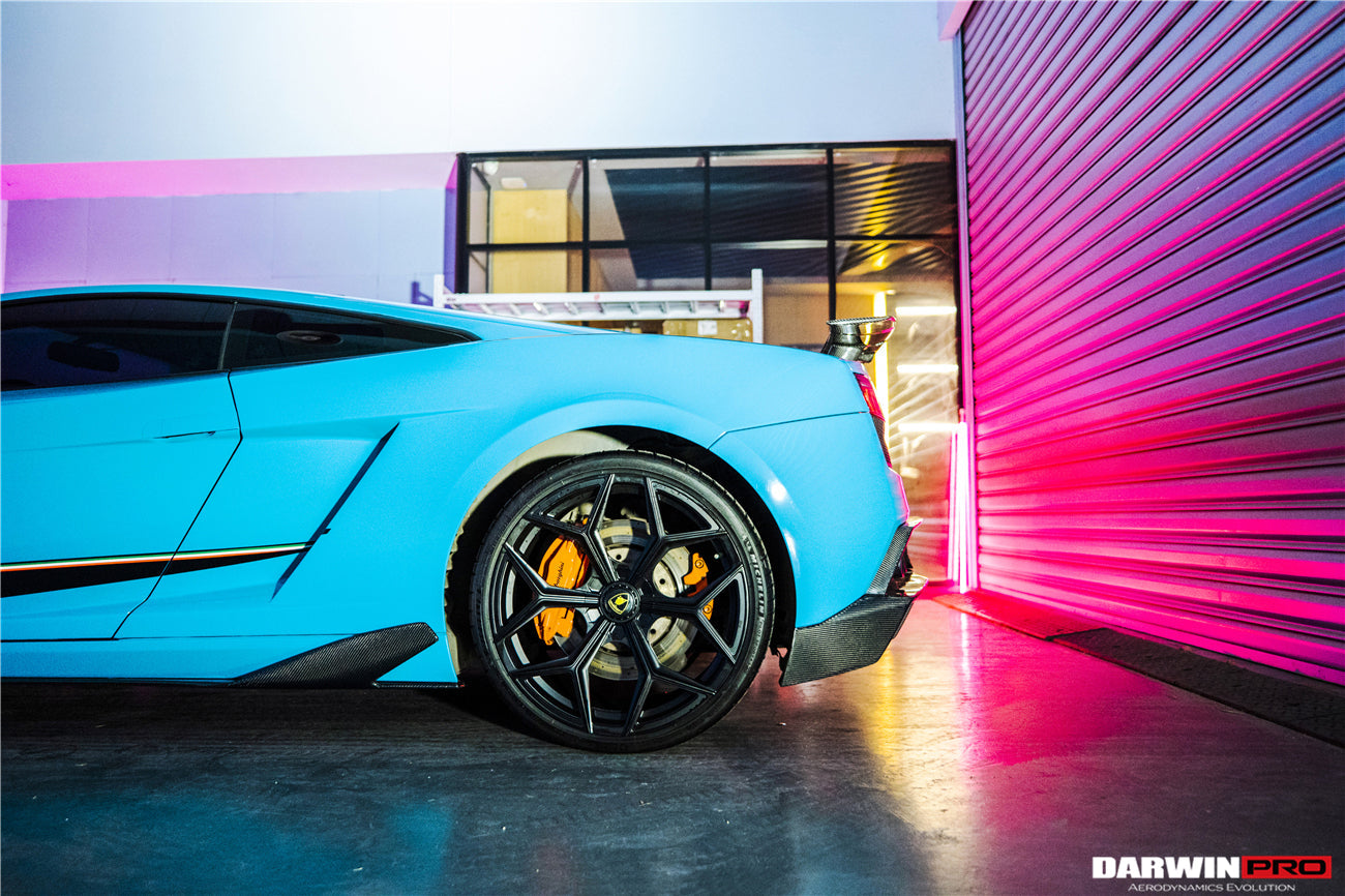 2004-2014 Lamborghini Gallardo BKSS Style Side Skirts - DarwinPRO Aerodynamics