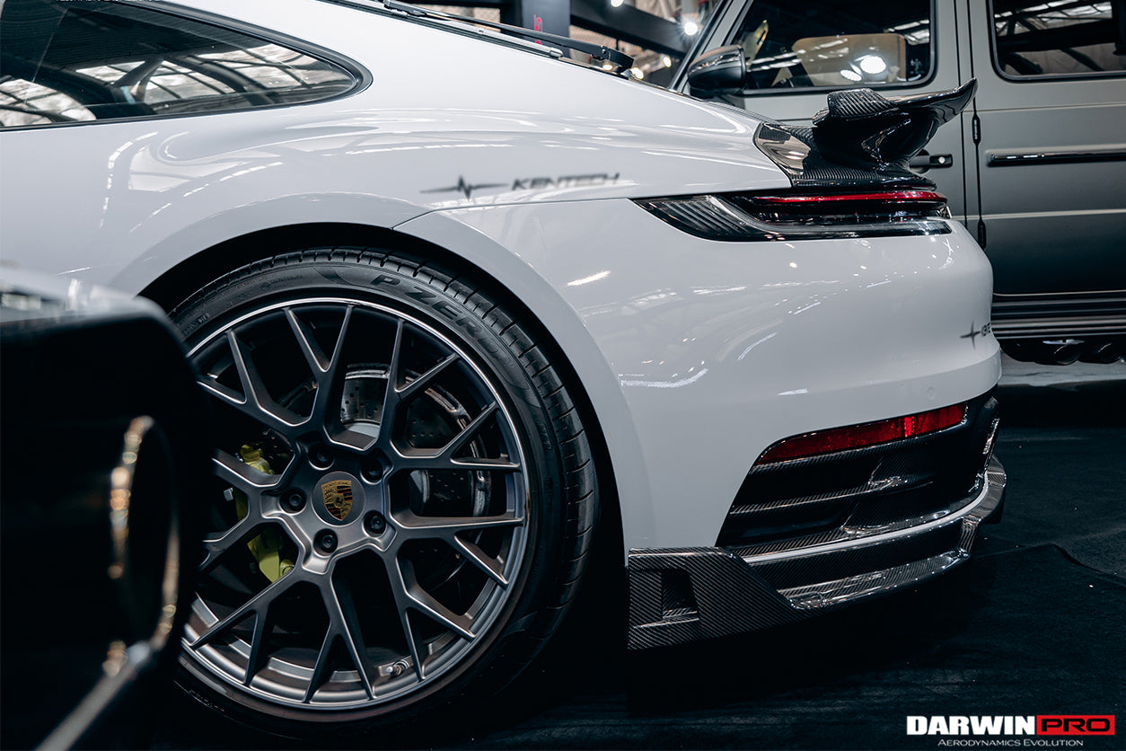 2019-2023 Porsche 911 992 Carrera S/4/4S BKSSII Style Trunk Wing - DarwinPRO Aerodynamics