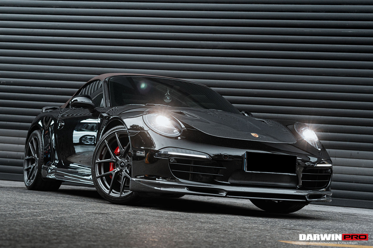 2012-2015 Porsche 991.1 Carrera/S Targa 4/4s GT2RS Style Carbon Fiber Hood - DarwinPRO Aerodynamics