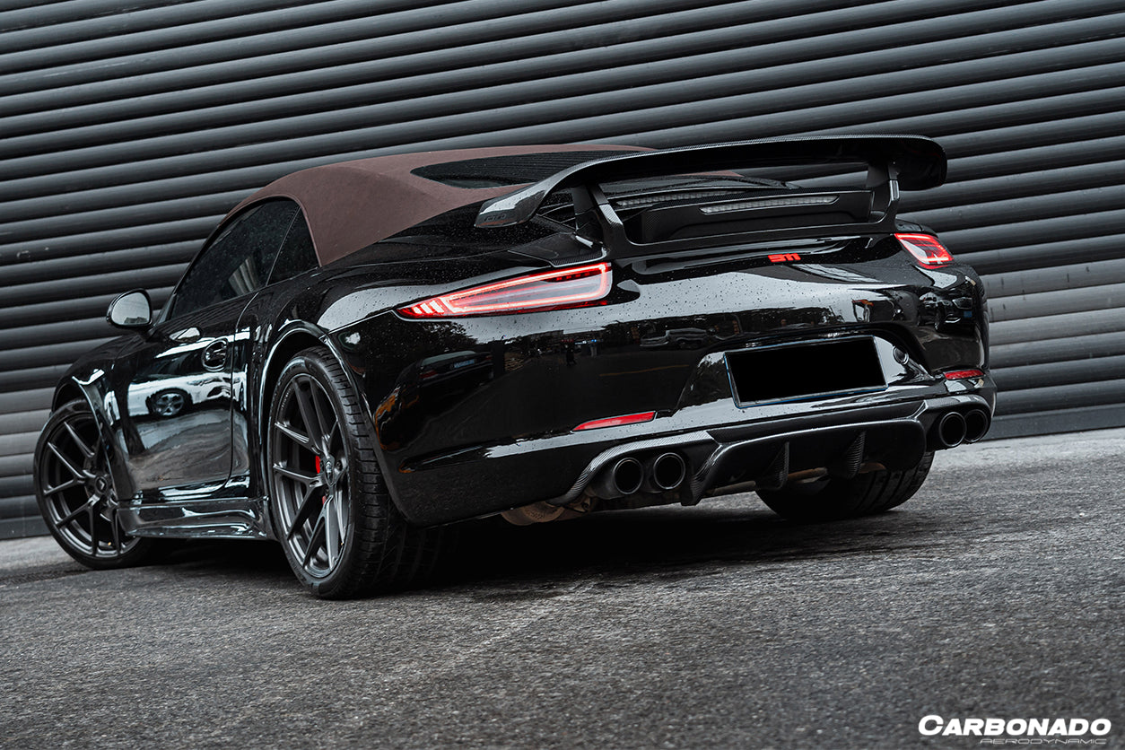 2012-2015 Porsche 911 991.1 Carrera/S VRS Style Side Skirts - Carbonado