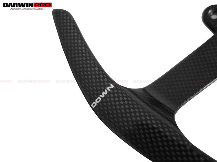 2015-2020 Ferrari 488 GTB/Spyder Dry Carbon Fiber Paddles Shift - DarwinPRO Aerodynamics