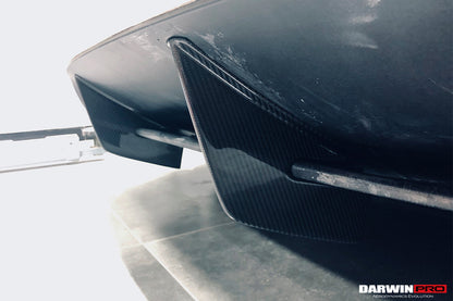 2009-2014 Ferrari California BKSS Style Carbon Fiber Rear Diffuser Canards - DarwinPRO Aerodynamics