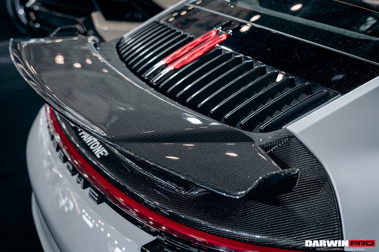 2019-2023 Porsche 911 992 Carrera S/4/4S BKSSII Style Trunk Wing - DarwinPRO Aerodynamics