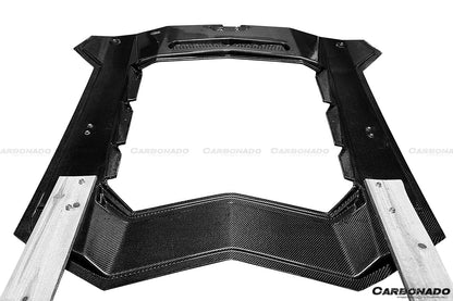 2011-2016 Lamborghini Aventador LP700 Coupe Oem Style Carbon Fiber Engine Trunk