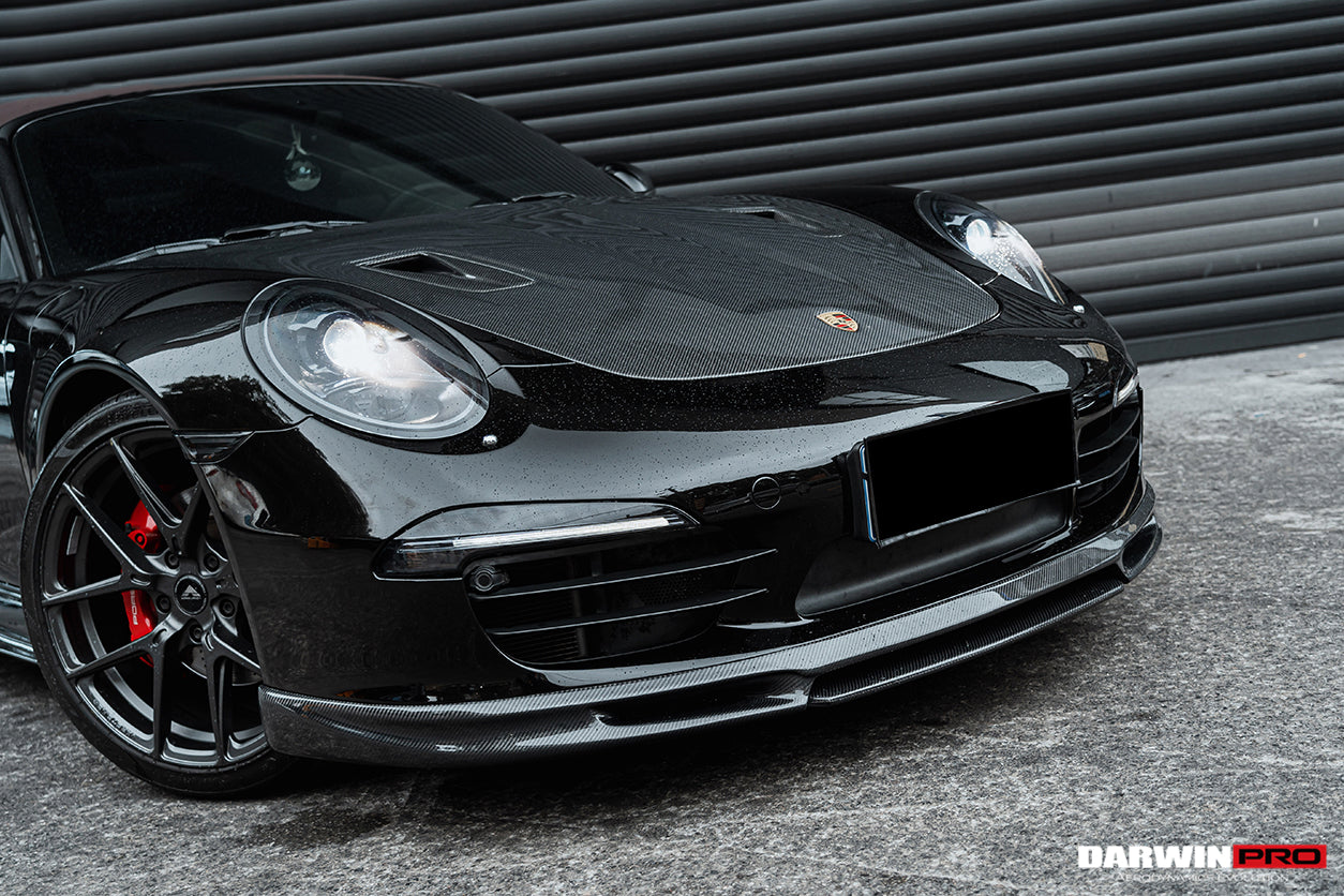 2012-2015 Porsche 991.1 Carrera/S Targa 4/4s GT2RS Style Carbon Fiber Hood - DarwinPRO Aerodynamics