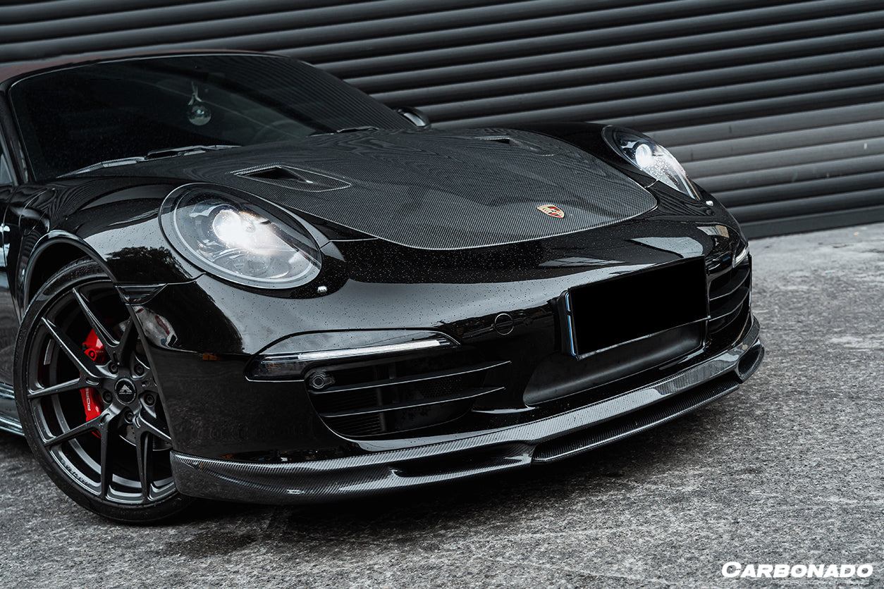 2012-2015 Porsche 911 991.1 Carrera/S/4S VRS Style Front Lip - Carbonado