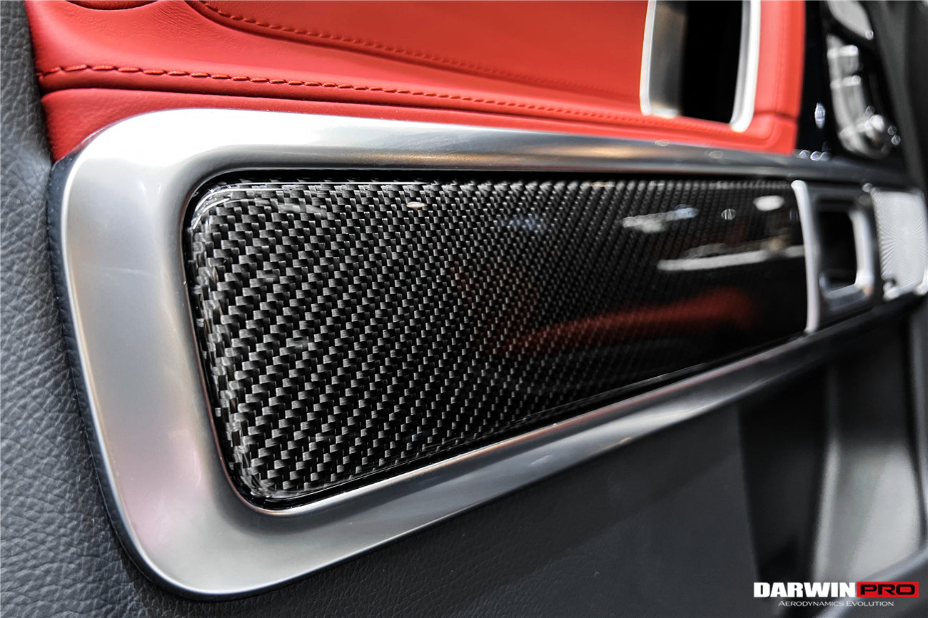 2019-2023 Mercedes Benz W464 G550/G63AMG G-Class G Wagon Dry Carbon Fiber Repalcement Interiors - DarwinPRO Aerodynamics