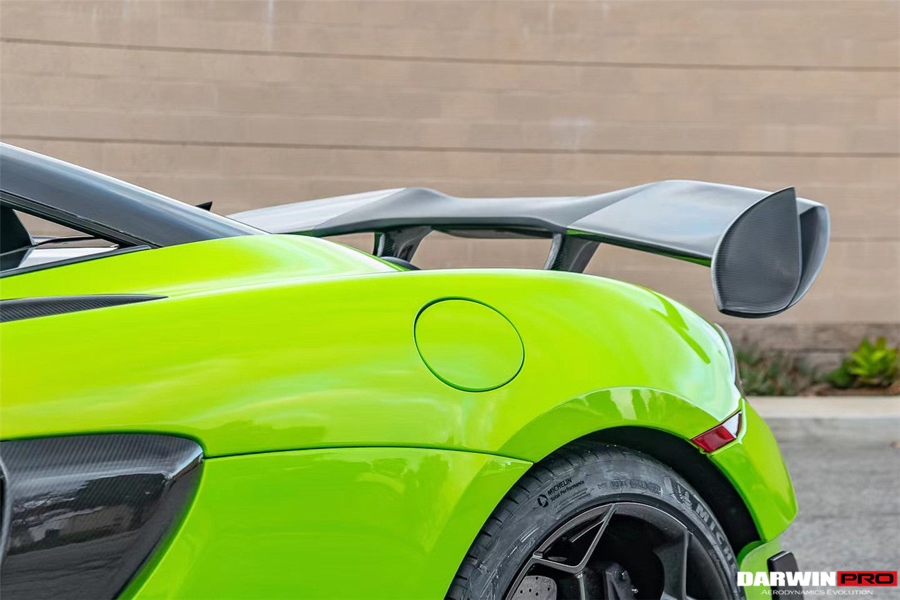 2018-2021 McLaren 600lt BKSS Style Carbon Fiber Trunk Spoiler - DarwinPRO Aerodynamics