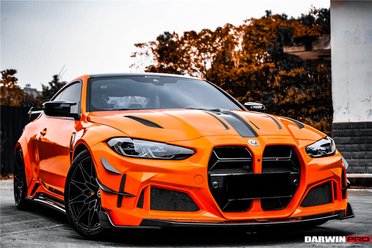 2021-UP BMW M4 G82/G83 BKSSII Style Front Bumper and Front Fender and Side Skirts - DarwinPRO Aerodynamics