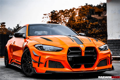 2021-UP BMW M4 G82/G83 BKSSII Style Front Bumper and Front Fender and Side Skirts - DarwinPRO Aerodynamics