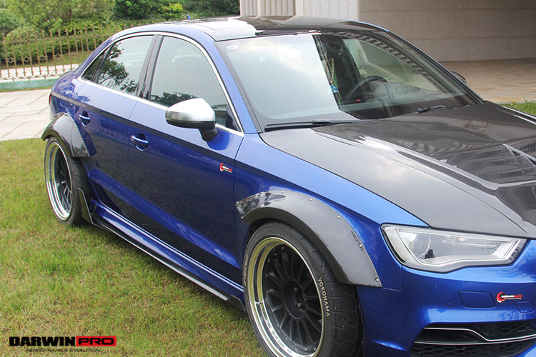 2013-2016 Audi S3/ A3 Sedan BKSS Style Hood - DarwinPRO Aerodynamics