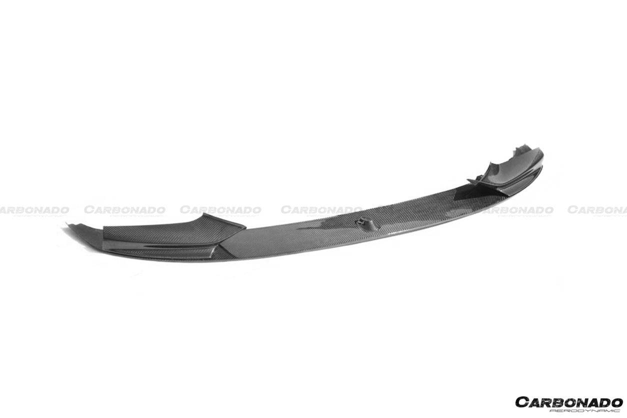 2011-2016 BMW F10 5 Series M-Tech MP Style Carbon Fiber Front Lip - Carbonado Aero