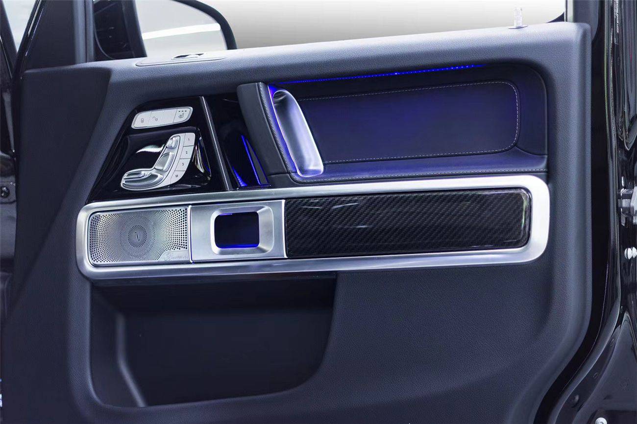 2019-2022 Mercedes Benz W464 G550 & G63AMG G-Class Dry Carbon Fiber Door Patch Replacement - Carbonado