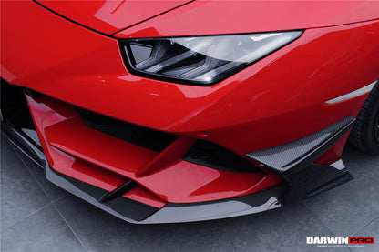 2015-2022 Lamborghini Huracan EVO 4WD ONLY BKSS Style Carbon Front Lip - DarwinPRO Aerodynamics