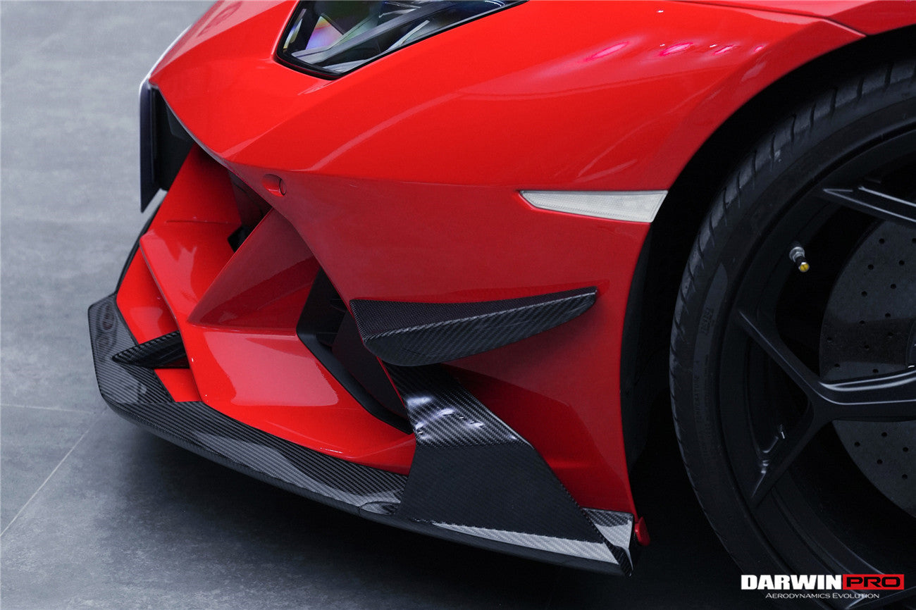 2015-2022 Lamborghini Huracan EVO 4WD ONLY BKSS Style Carbon Front Lip - DarwinPRO Aerodynamics