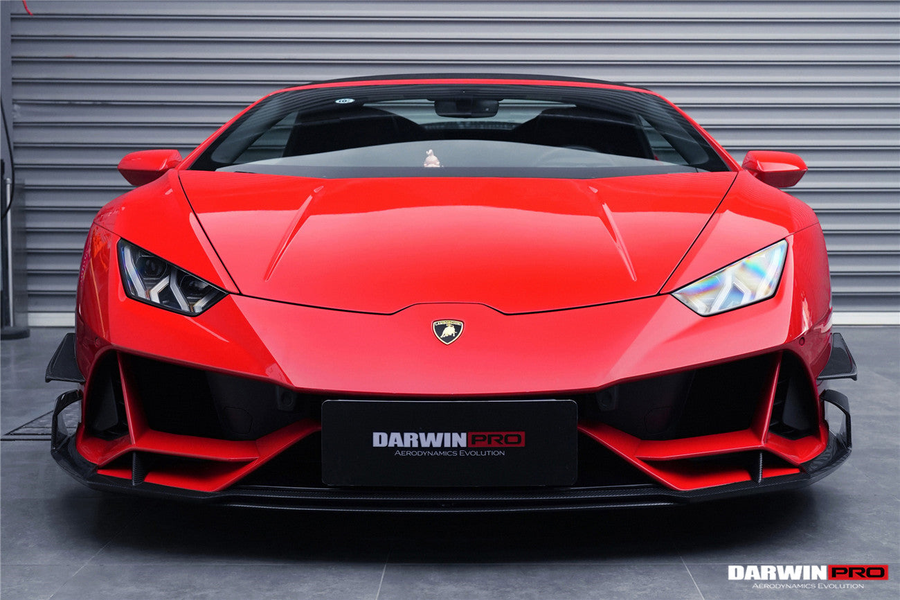 2015-2022 Lamborghini Huracan EVO 4WD ONLY BKSS Style Carbon Front Lip - DarwinPRO Aerodynamics