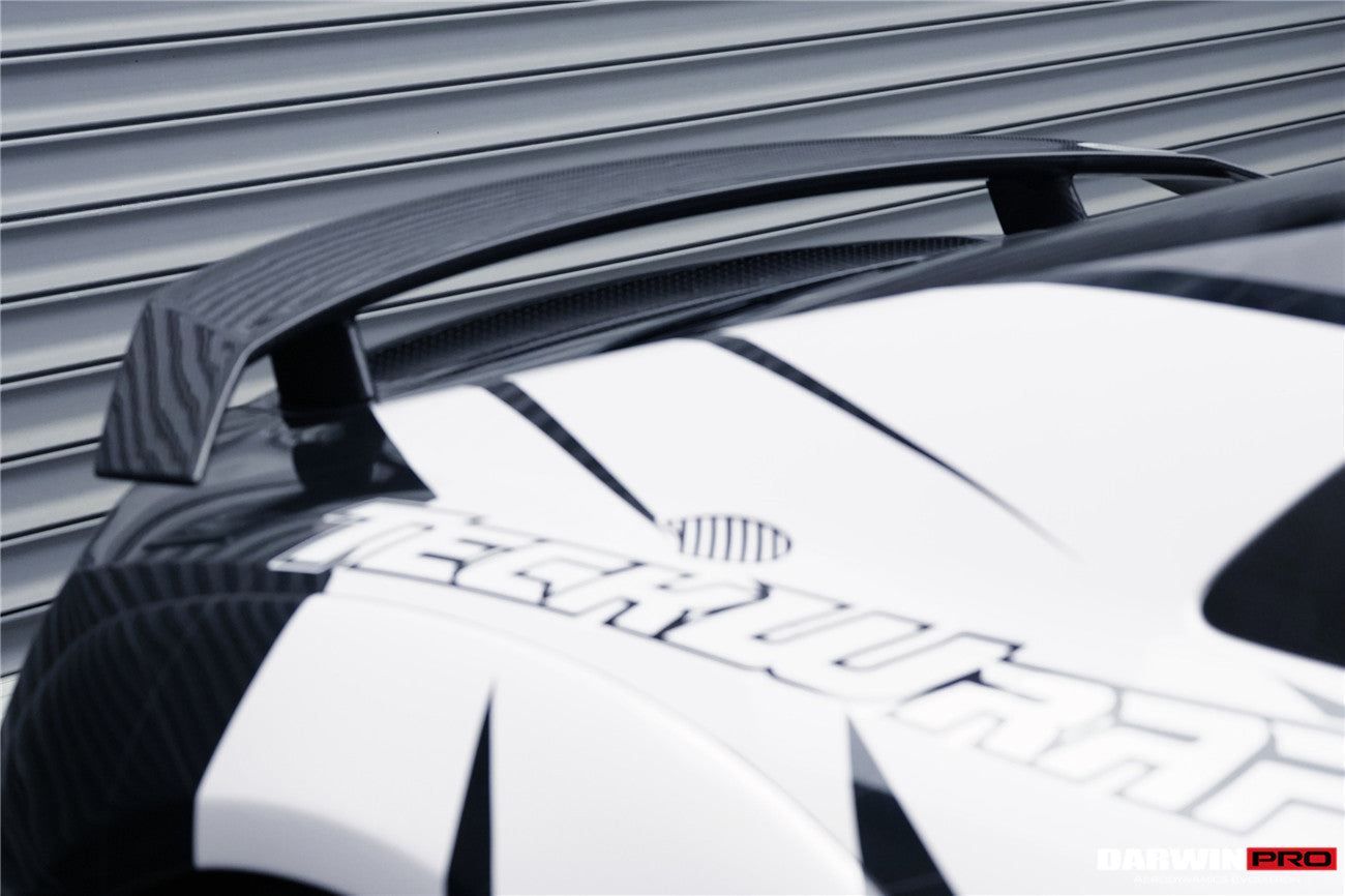2016-2023 Audi R8 GEN2/GEN3 Coupe ONLY GT Style Carbon Fiber Trunk Wing - DarwinPRO Aerodynamics