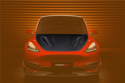 2020-2023 Tesla Model Y IMP Performance Carbon Fiber Hood - DarwinPRO Aerodynamics