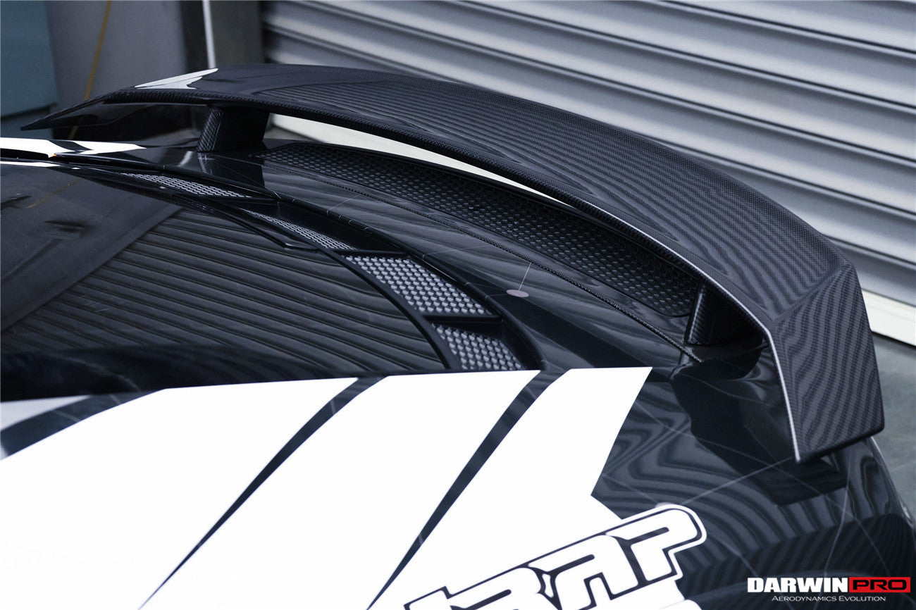 2016-2023 Audi R8 GEN2/GEN3 Coupe ONLY GT Style Carbon Fiber Trunk Wing - DarwinPRO Aerodynamics