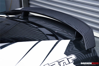 2016-2023 Audi R8 GEN2/GEN3 Coupe ONLY GT Style Carbon Fiber Trunk Wing - DarwinPRO Aerodynamics