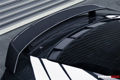2016-2023 Audi R8 GEN2/GEN3 Coupe ONLY GT Style Carbon Fiber Trunk Wing - DarwinPRO Aerodynamics