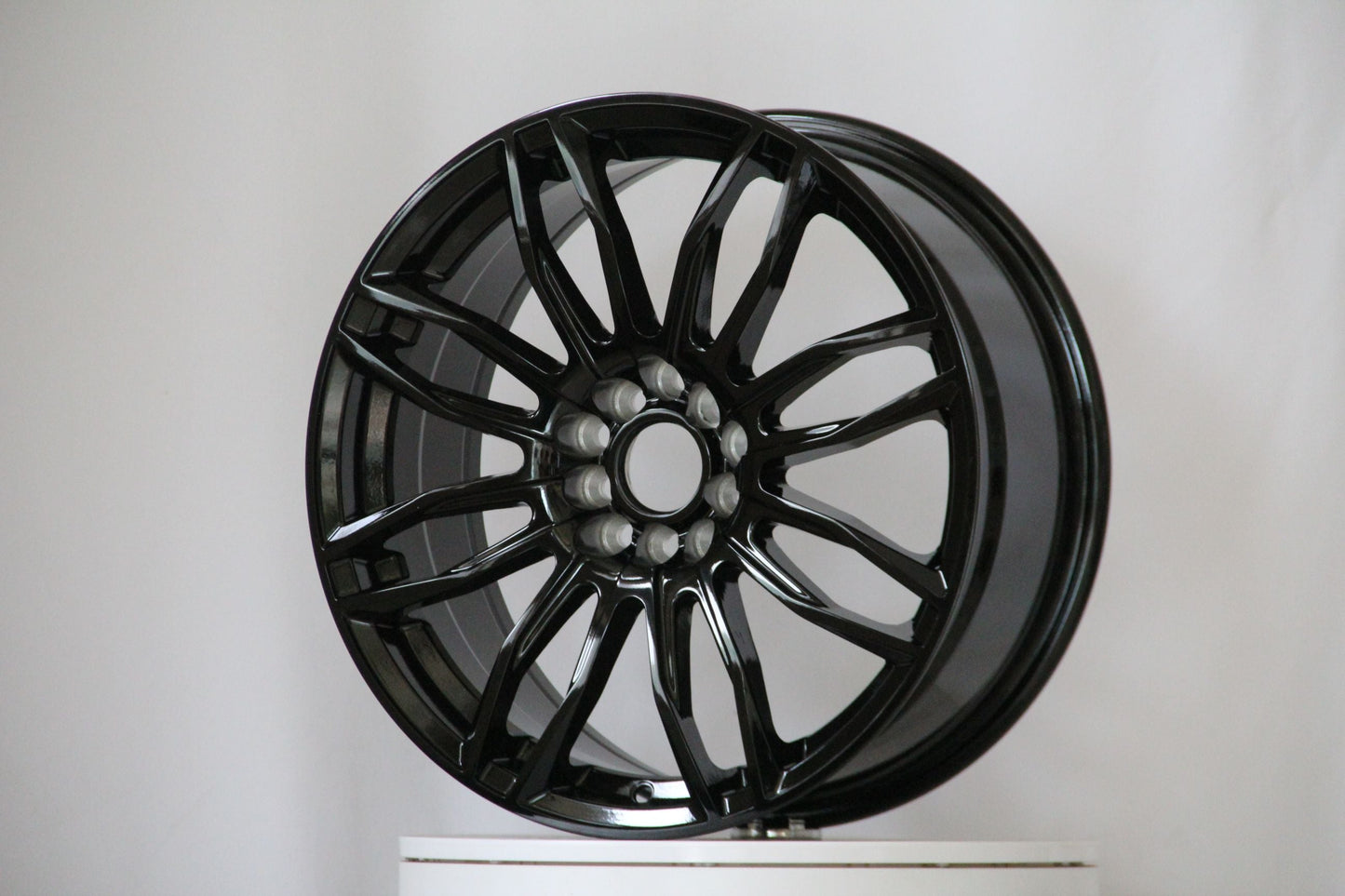 E108 Gloss Black 17x7.5 ET35 5.100.113 - Square Set (4 Wheels)