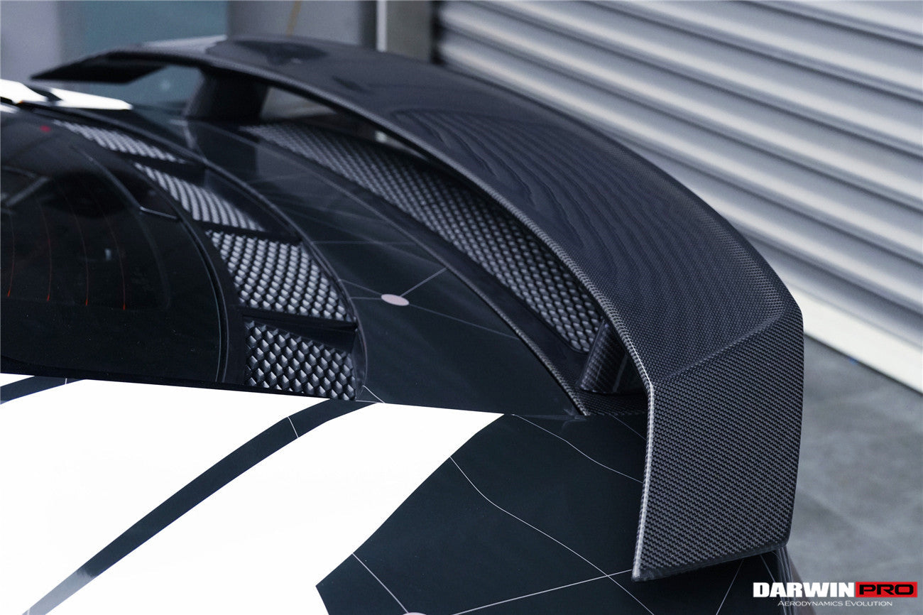 2016-2023 Audi R8 GEN2/GEN3 Coupe ONLY GT Style Carbon Fiber Trunk Wing - DarwinPRO Aerodynamics