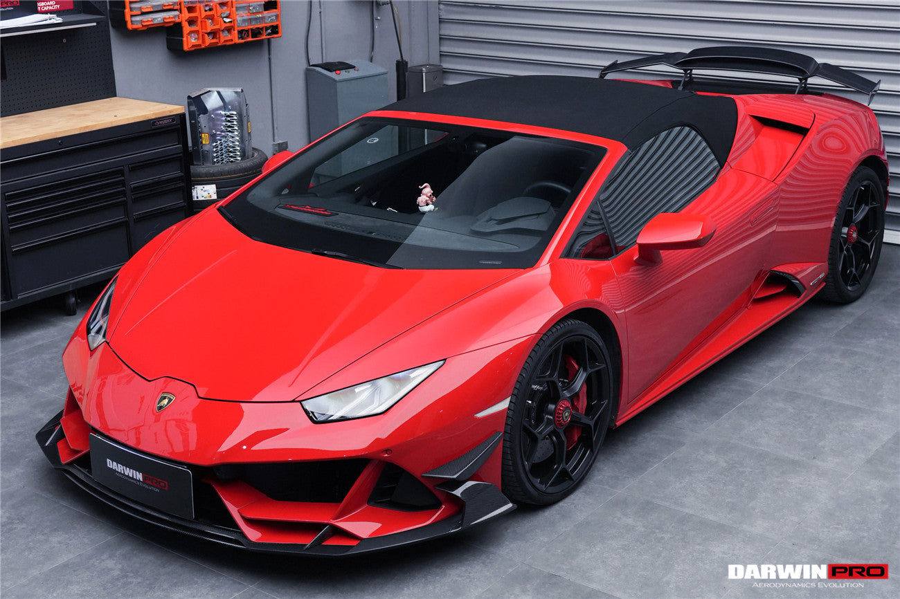 2015-2022 Lamborghini Huracan EVO 4WD ONLY BKSS Style Carbon Front Lip - DarwinPRO Aerodynamics