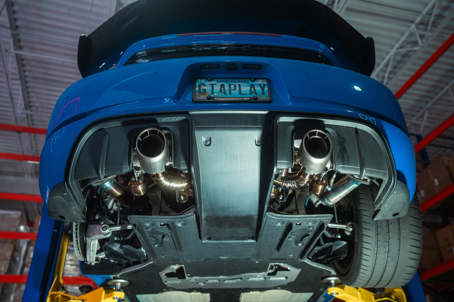 Valvetronic Design Porsche 718 GT4RS/Spyder RS Valved Sport Exhaust System