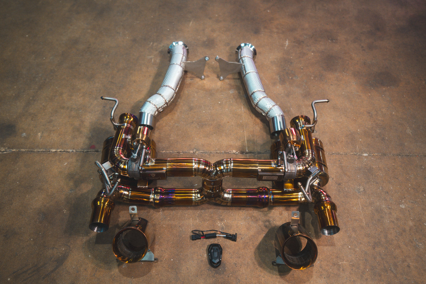 Valvetronic Design Ferrari 458 Speciale Valved Sport Exhaust System