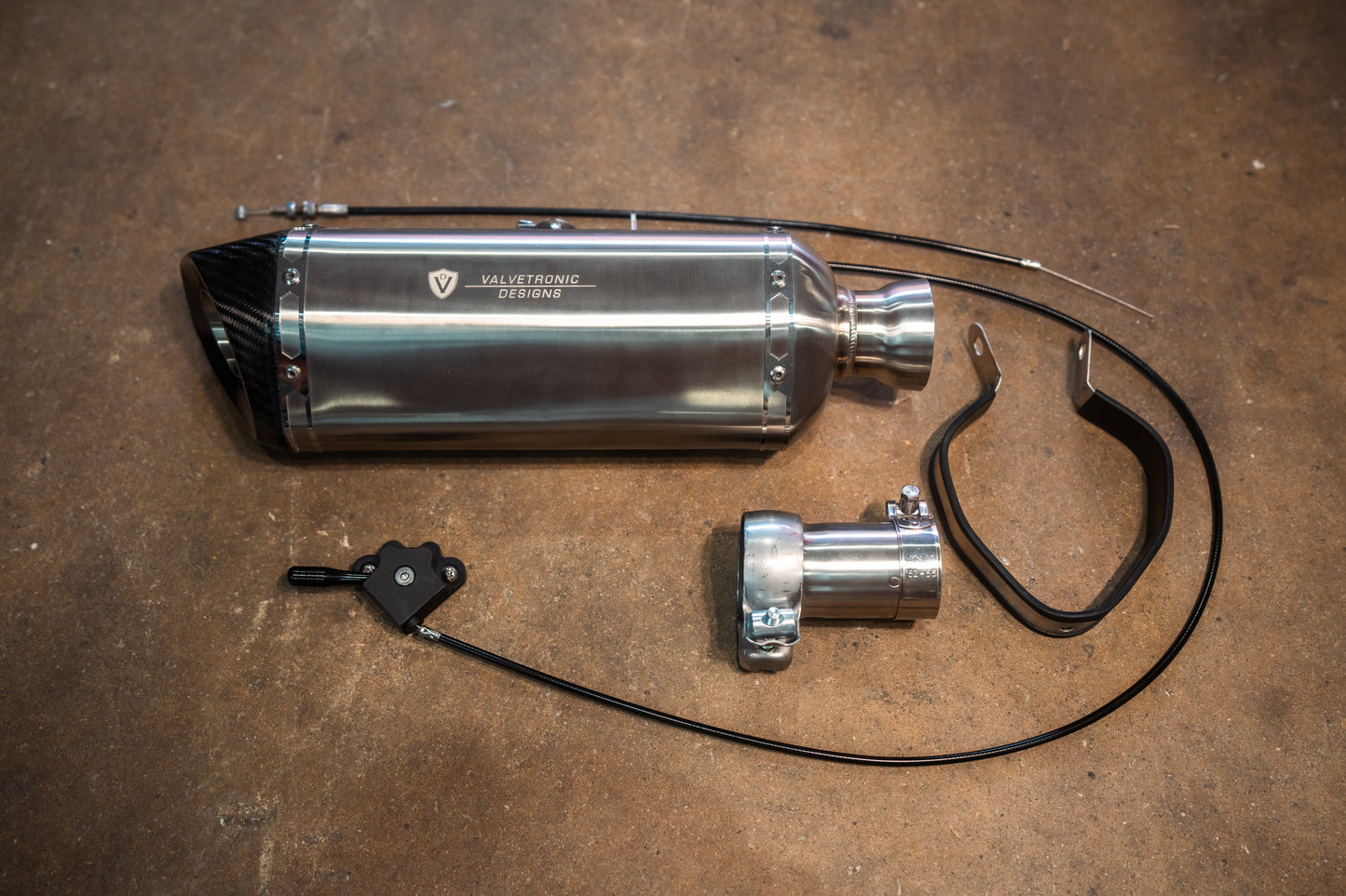 Valvetronic Design Valvetronic Motorcycle Valved Muffler